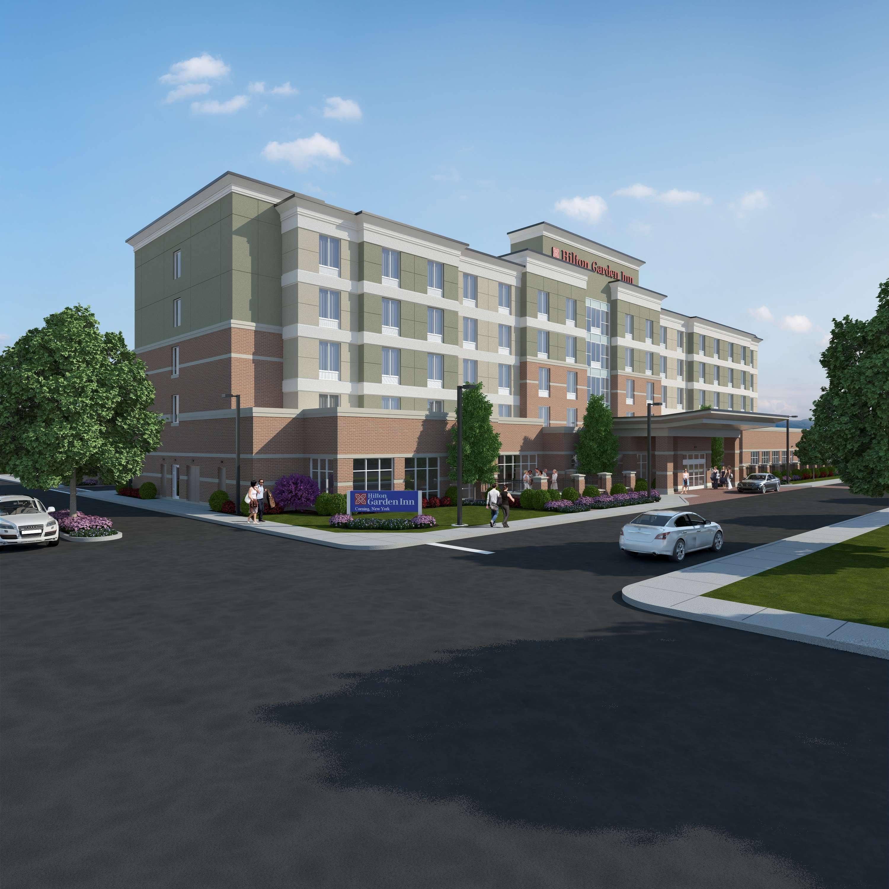 Hilton Garden Inn Corning Downtown Eksteriør billede